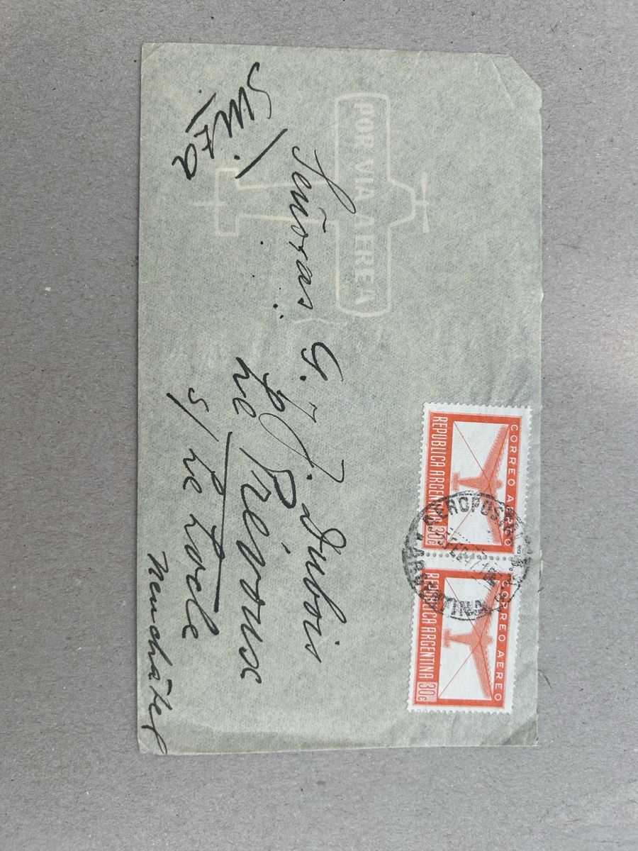 Buste & buste per spedizione: Luftpostbrief 1940er: Argentinien - Schweiz – Usato da Rorschacherberg venduto da RelictByJones