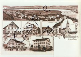 Rüdlingen - (Litho um 1900)