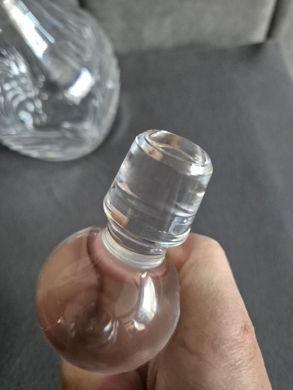 Caraffe: Kristallkaraffe  mit geschliffenem Dekor  – Usato da Eschlikon TG venduto da zuzanka80 7