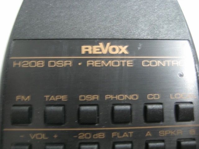 Revox Telecomandi: Revox H208 Fernbedienung – Usato da Trimbach venduto da ELITA-5 3