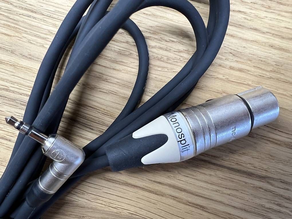 Kabel: Cavo XLR M/Jack 3.5mm - Contrik – Gebraucht aus S. Vittore von damonbonesi