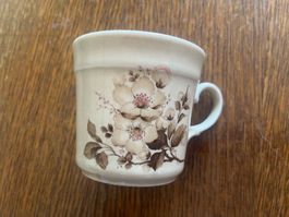 Tasse à café à motifs de fleur