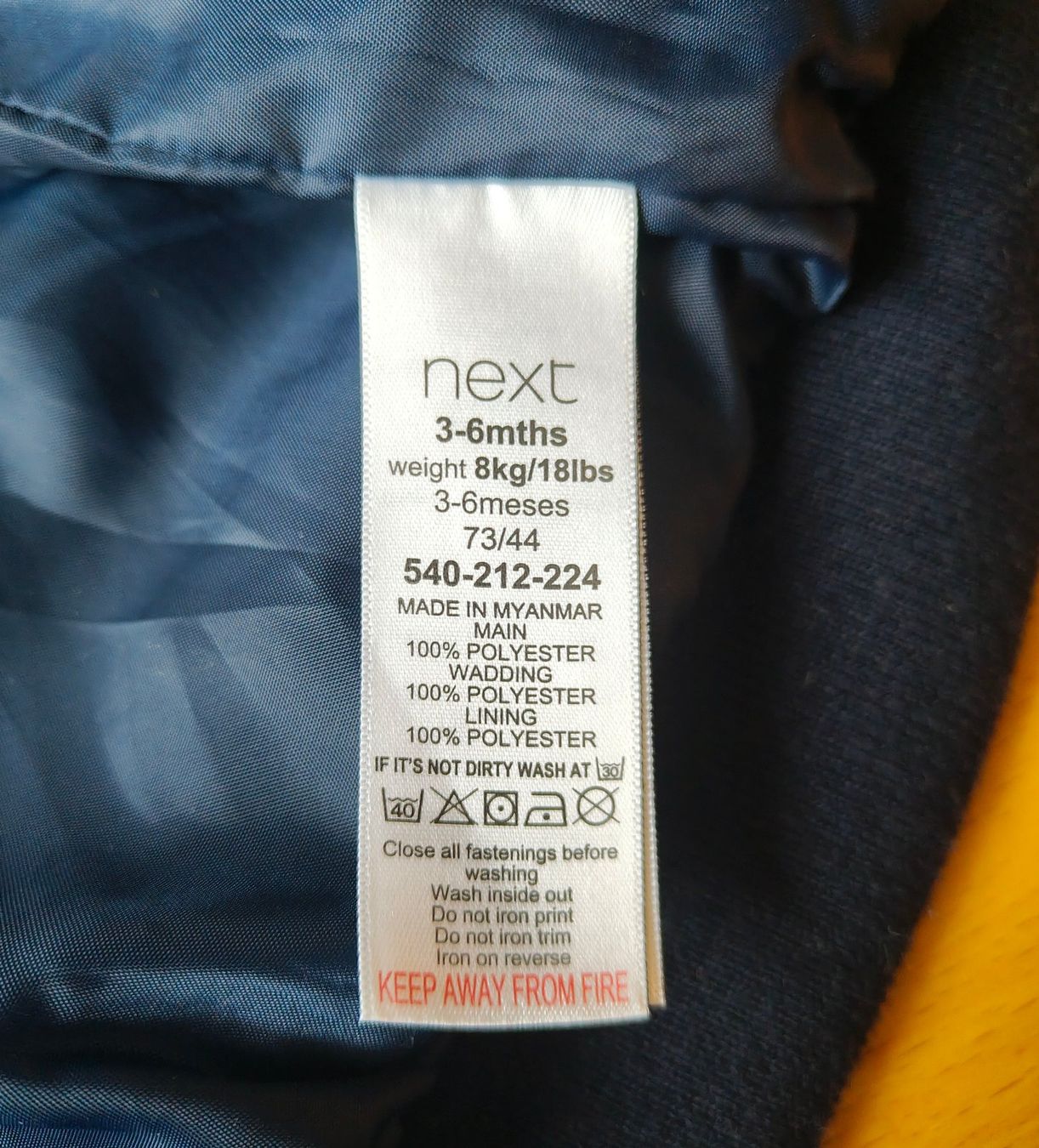 Next Giacche & Cappotti: Next Winterjacke, Gr. 68/74 – Usato da Thun venduto da rundumadumli 2