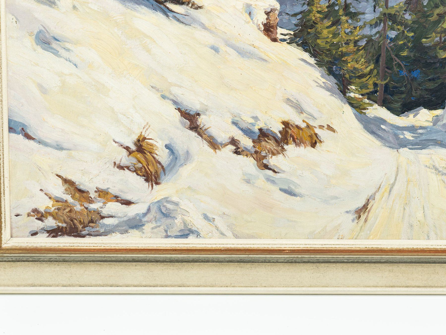 Dipinti: Ölgemälde "Arosa", 1926 - Arnold Zord - Ref. 06/20 – Usato da Au ZH venduto da BrockiAu 4