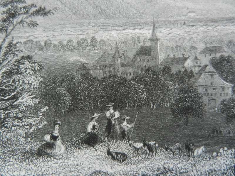 Gravures: Interlaken von Bartlett – D'occasion à Risch par Rischli15 3