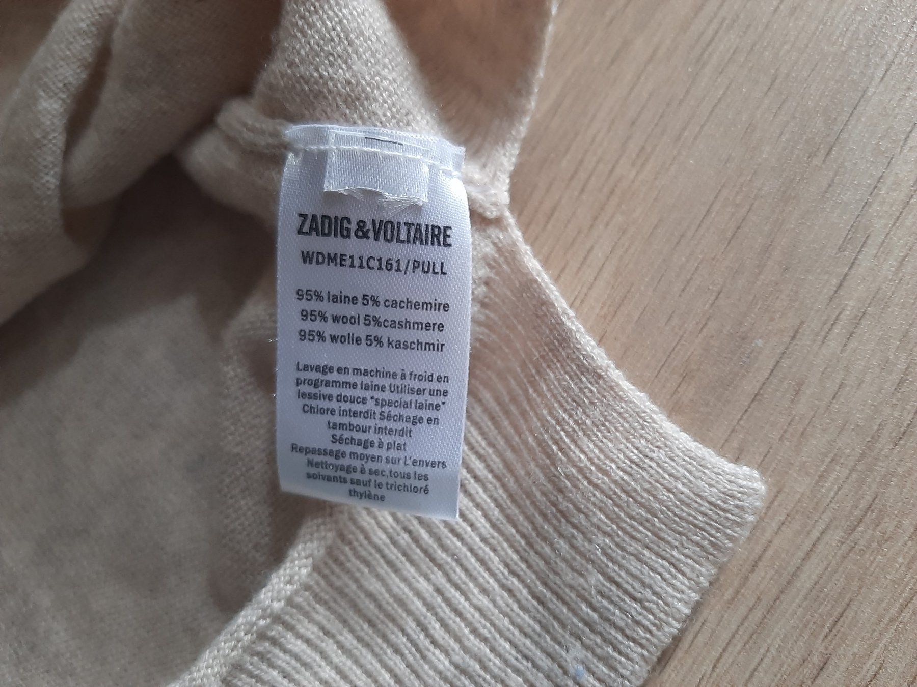 Maglioni & Felpe: Zadig&Voltaire, fine wool pullover – Usato da Fribourg venduto da metalhands 5