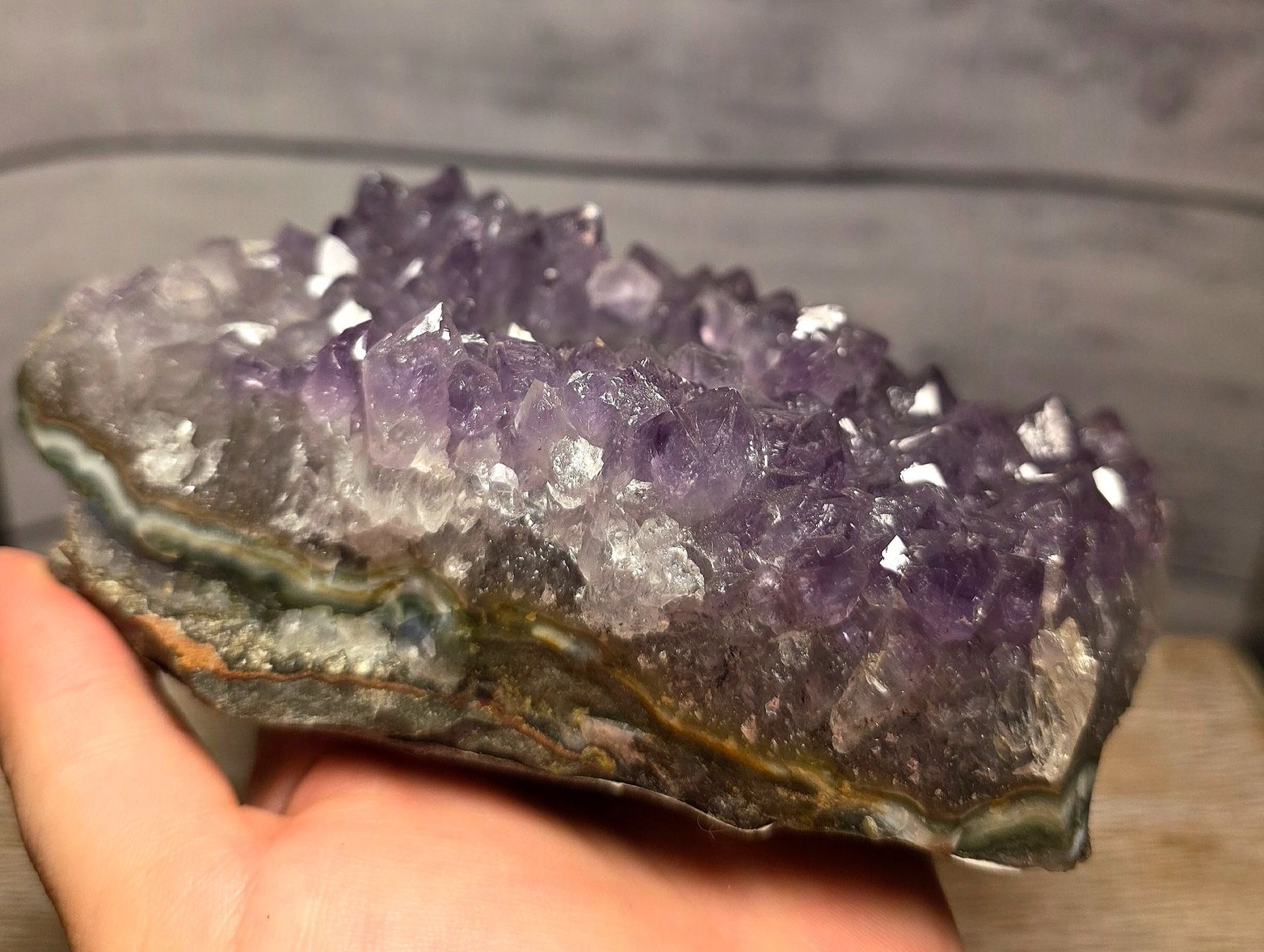 Minerali & Pietre curative: Amethyst Teelicht Halter A 886g – Nuovo e nell'imballaggio originale da Matzingen venduto da Shay_Crystalz 1