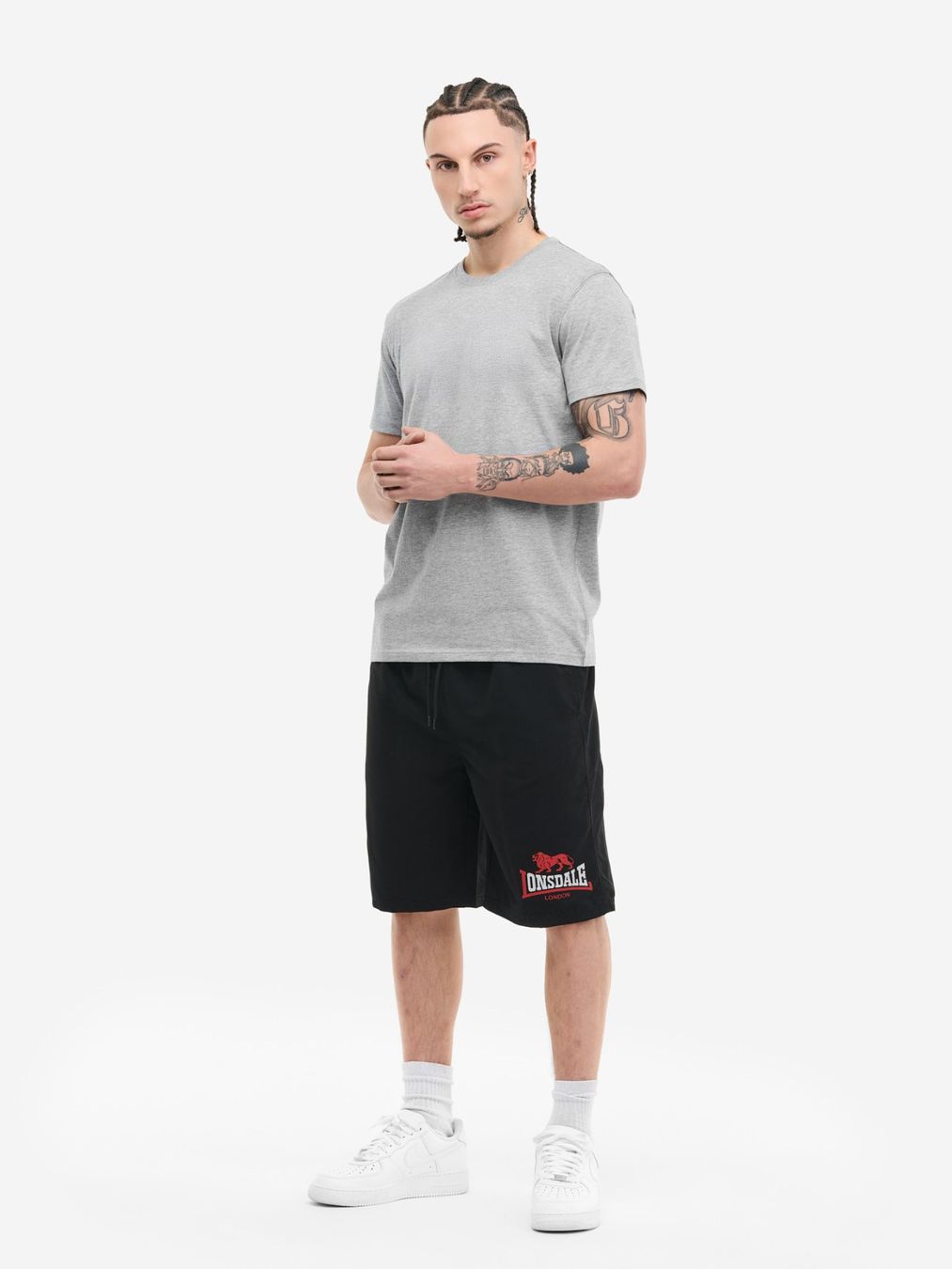 Lonsdale Pantaloni: Lonsdale Copley Beachshorts Schwarz L – Nuovo e nell'imballaggio originale da Düdingen venduto da BluePalm 2