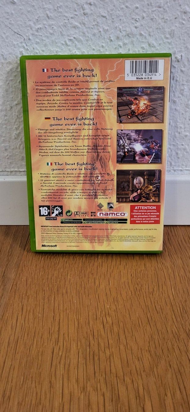 Microsoft Giochi: Xbox - Soul Calibur 2 – Usato da Münsingen venduto da DigitaleSpielecke 1