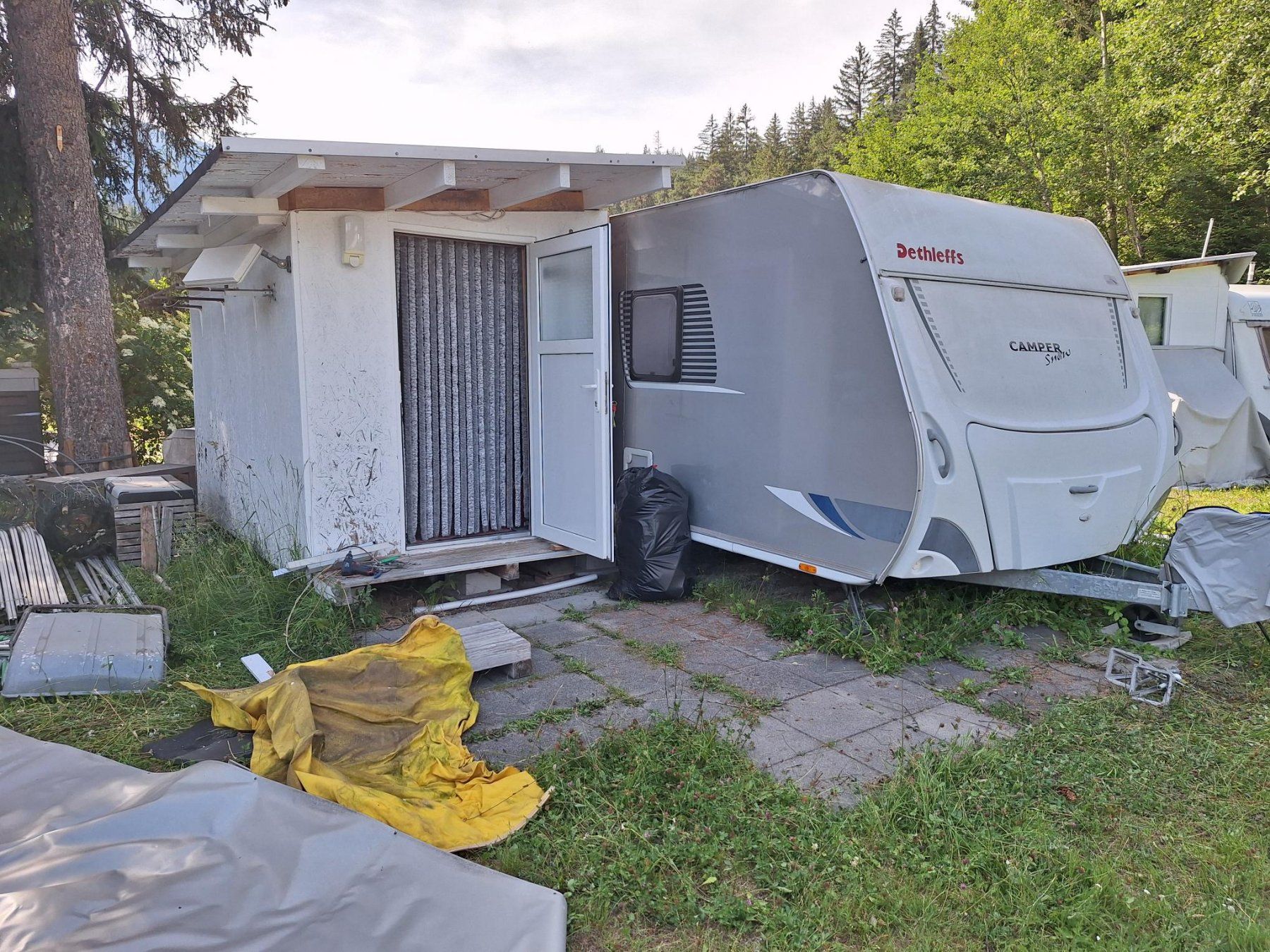 Casette da giardino & serre: Gartenhaus, Schuppen oder Vorbau für Wohnwagen oder Stall – Usato da Hägendorf venduto da Marcellomio