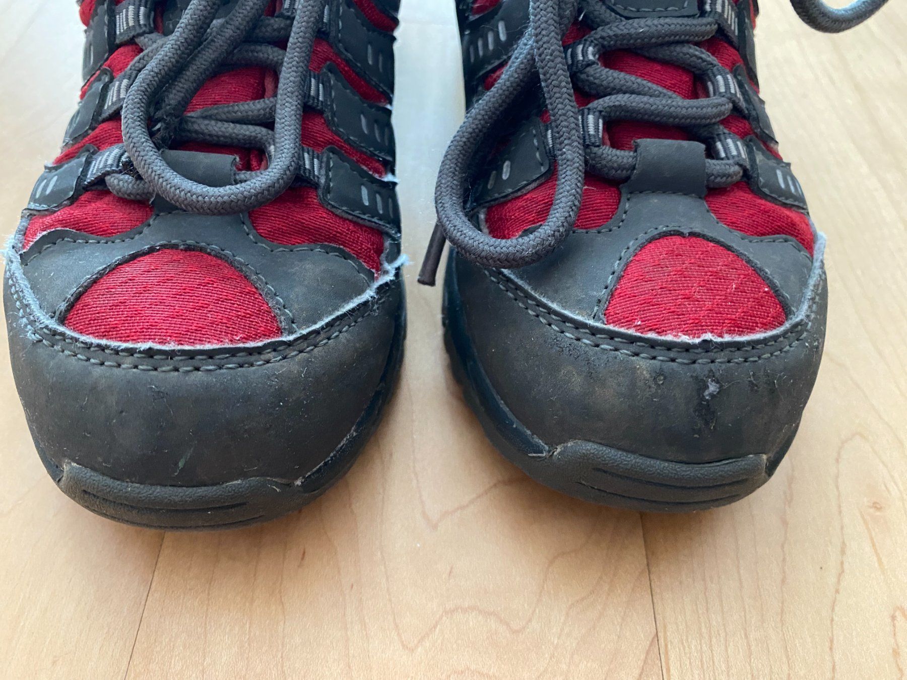Scarpe per ragazzi: Wanderschuhe Trekkingschuhe Landrover Gr. 34 rot-grau – Usato da Flawil venduto da savoypremium 4