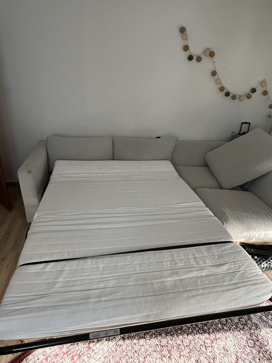 Ikea Divani: IKEA VIMLE Ecksofa mit Schlaffunktion und Bettkasten – Usato da Zürich venduto da rug_562c 4