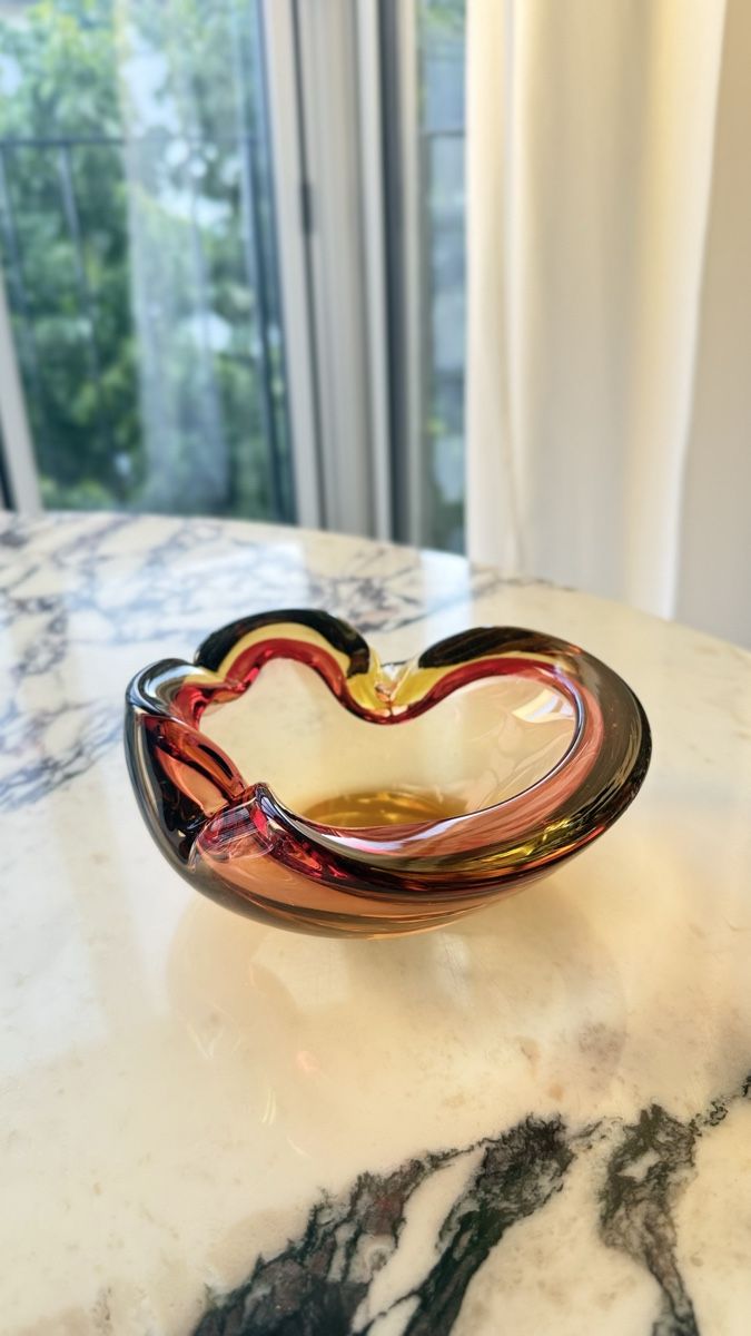 Murano Portacenere: Flavio Poli Murano Ashtray – Usato da Zürich venduto da nojuma 3