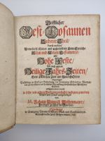 ERBAUUNGSLITERATUR - FEST-POSAUNEN 1698