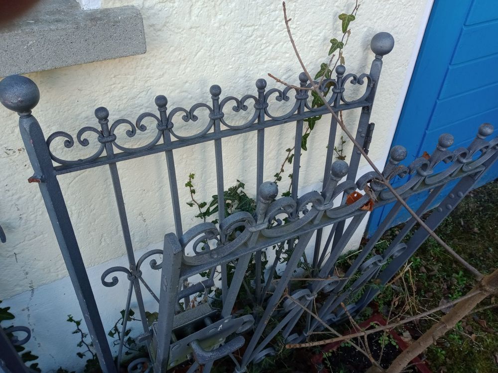 Gartenzaun Metall massiv Kaufen auf Ricardo