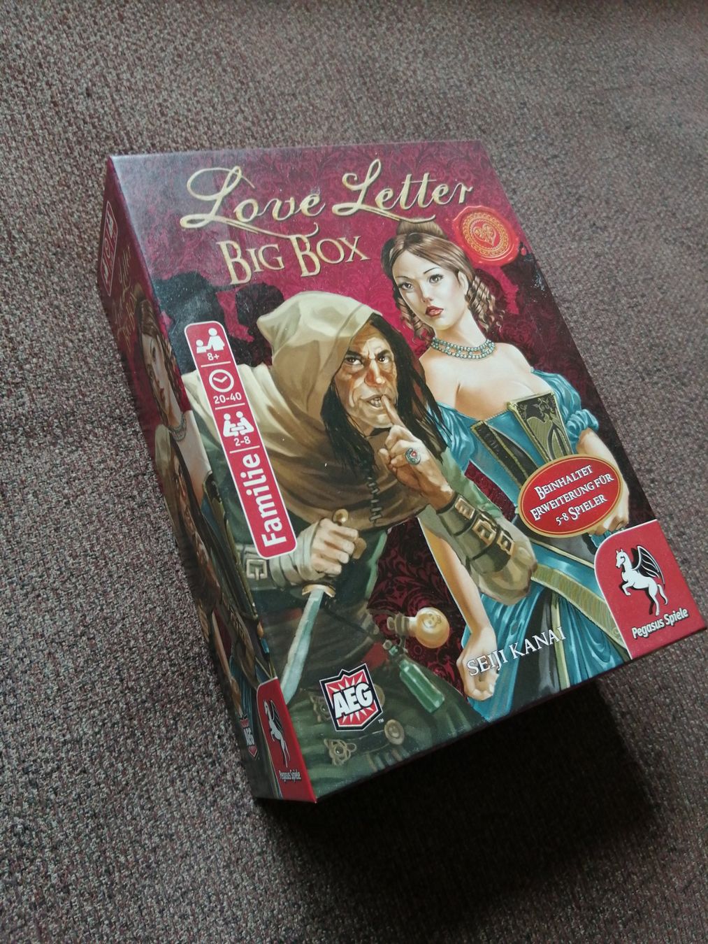 Giochi: Spiel Love Letter Big Box – Usato da Genève venduto da pozzoc