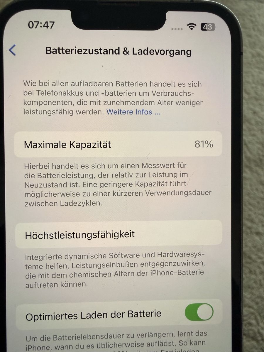 Apple Handys / Smartphones: Apple iPhone 13 Pro 256GB Graphit gebraucht  – Gebraucht aus Biel/Bienne von paris001 3