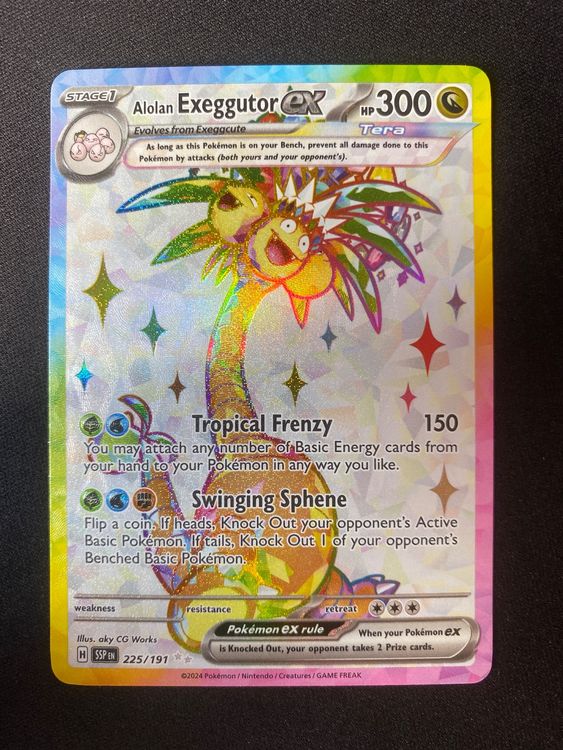Alolan Exeggutor ex 225 - Alola-Kokowei Surging Sparks - EN (Neu ...