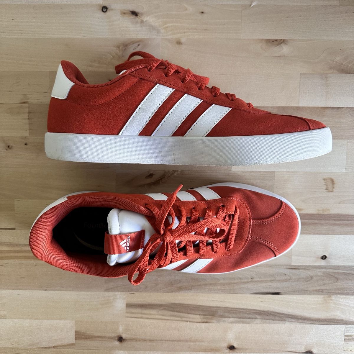 Adidas Herrenschuhe: Adidas Sneaker orange/weiss Grösse 45 – Neu (gemäss Beschreibung) aus Zürich von Mr.T23 1