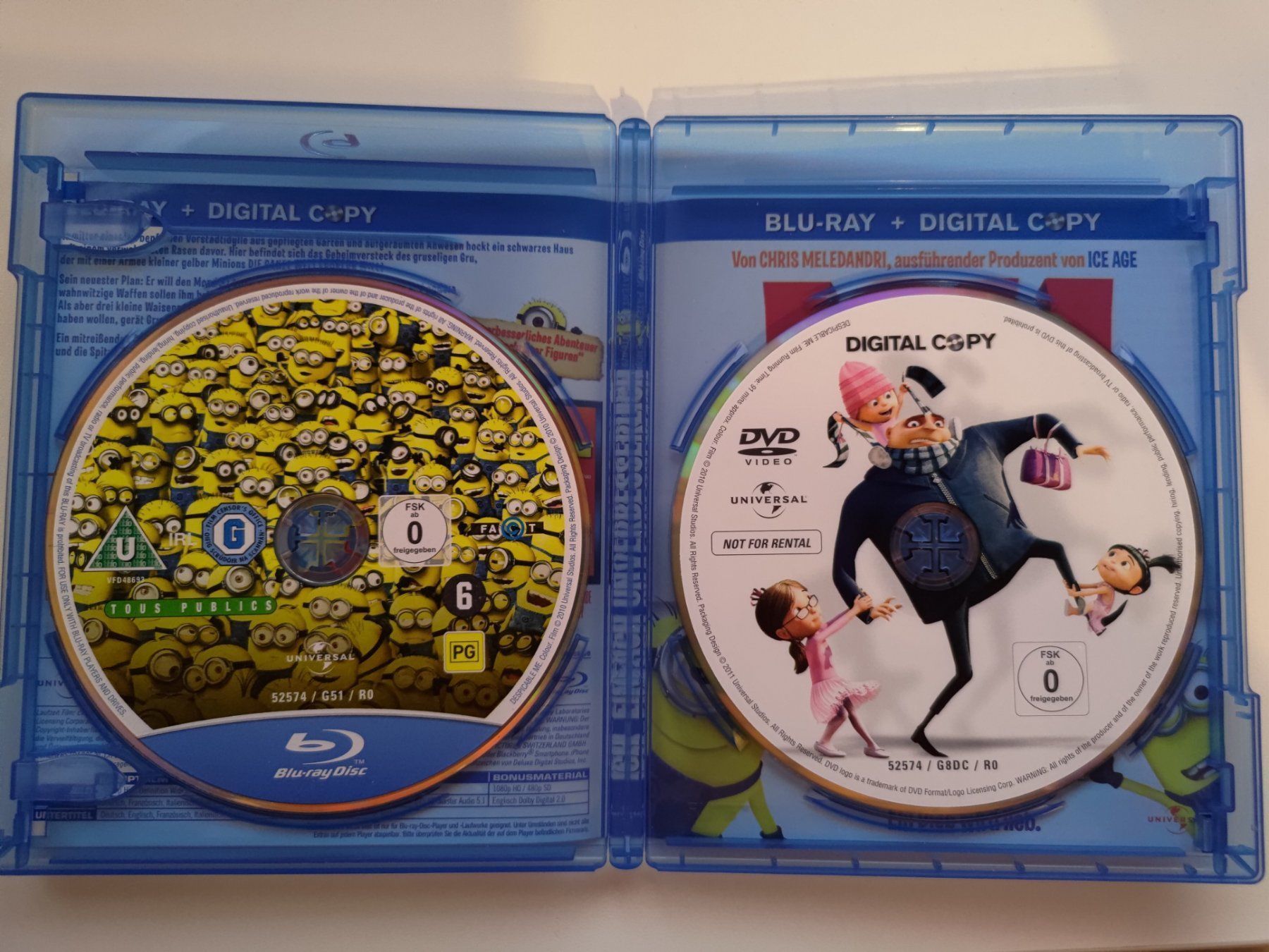 Tutti i DVDs: Ich einfach unverbesserlich – Usato da Liestal venduto da Kratzilla 1