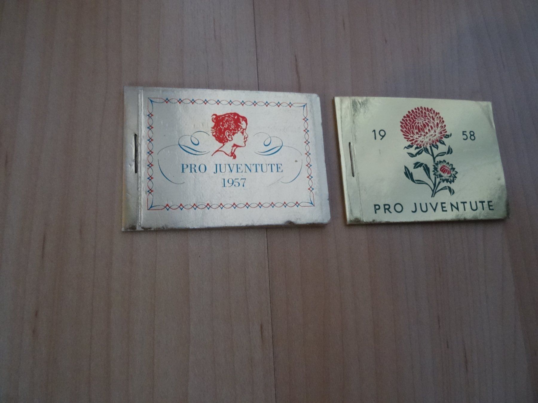 Alle Briefmarken: Pro Juventute Briefmarkenhefte** 1957 + 1958 – Neu (gemäss Beschreibung) aus Lupfig von Buerkli20