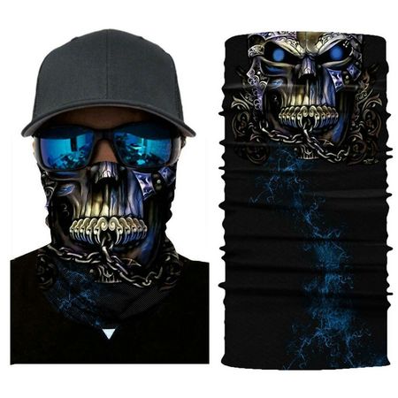 Scarf / Röhrenschal Skull Chains