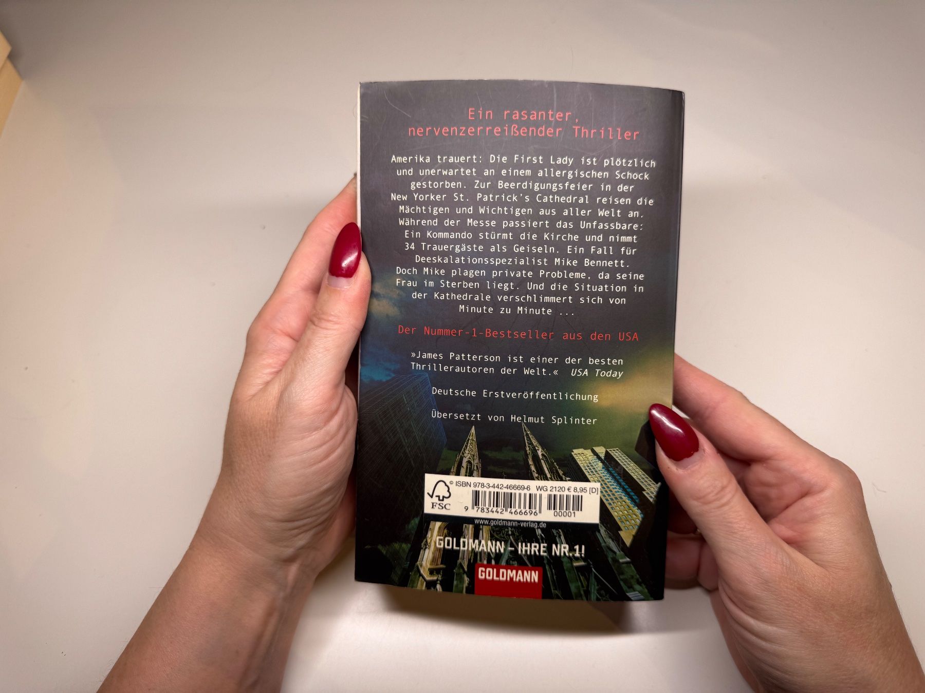 Libri: ROMAN: James Patterson, Totenmesse – Usato da Grosswangen venduto da Deutsche_Romane 9