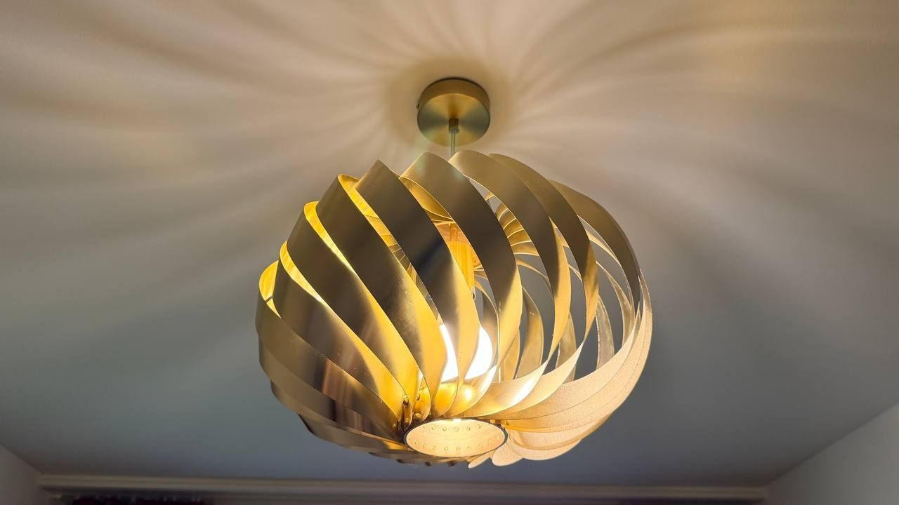 Lampadari & plafoniere: Deckenlampe Metall Messing / Goldoptik – Usato da Hünenberg See venduto da Klaus91