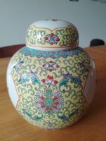 Wunderschöne handbemalte Porzellan Teedose China
