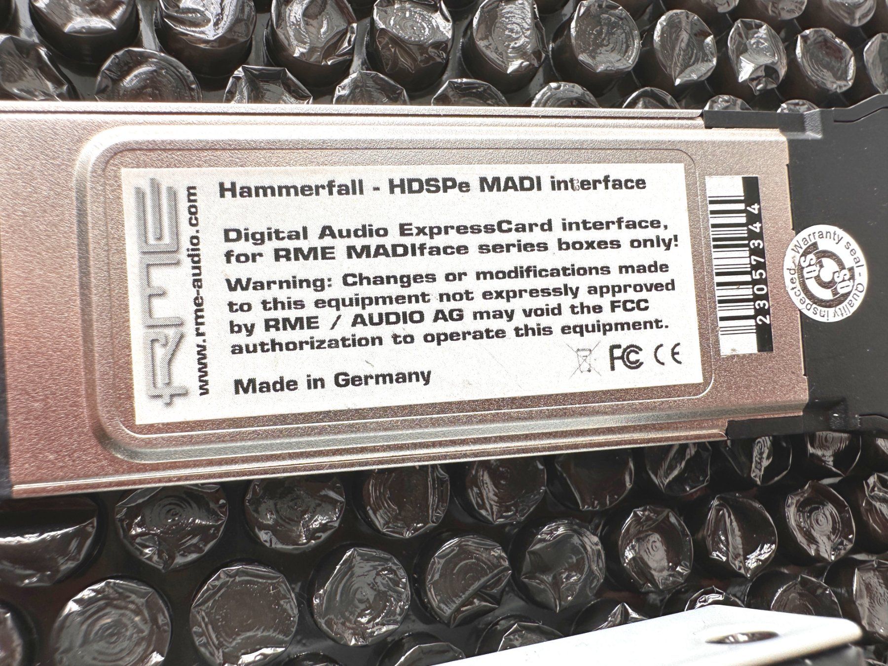 RME Attrezzatura per studi di registrazione: RME Madiface & hdspe expresscard audio interface - wie neu – Usato da Zürich venduto da Malco0 5