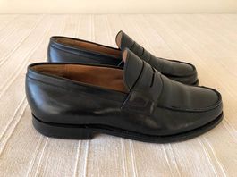 Chaussures de marque Church en cuir noir