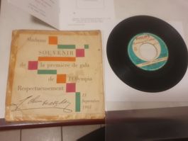 Johnny Hallyday rare vinyle madame souvenir