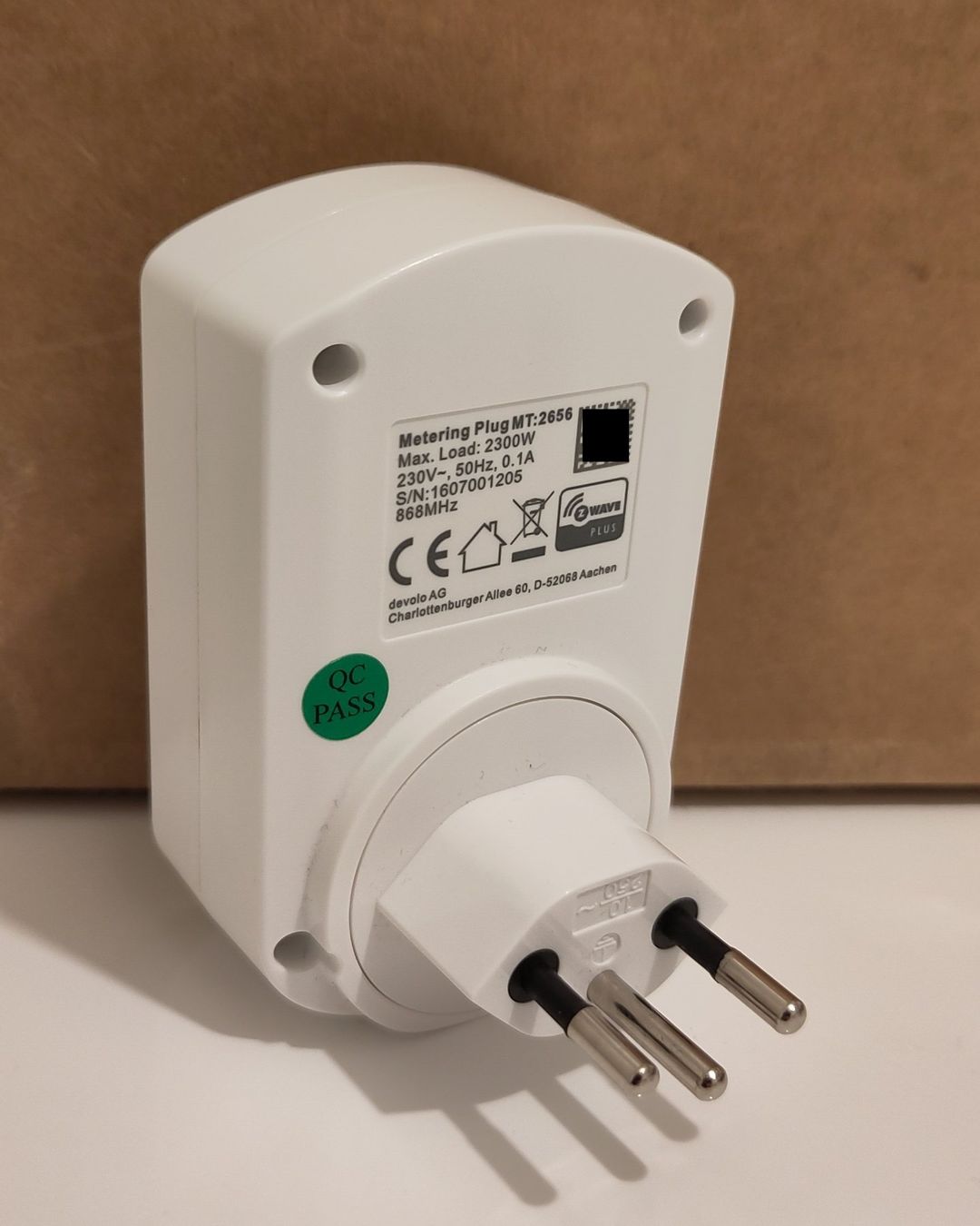 Spine: Devolo MT:2656 Z-Wave Funksteckdose mit Energiemessung – Usato da Volketswil venduto da Lang8003 1