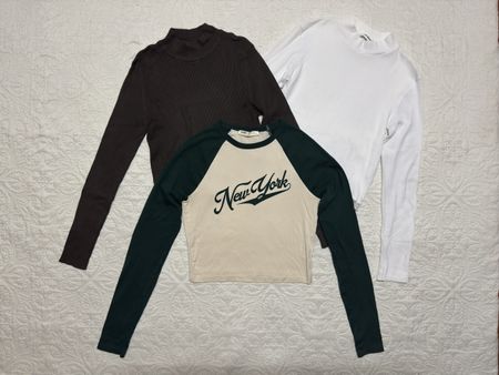 3x Damen Langarmshirts, Gr. M, Top Zustand!