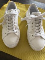 Guess White Sneakers, Size 38, Good Condition, Women's 49