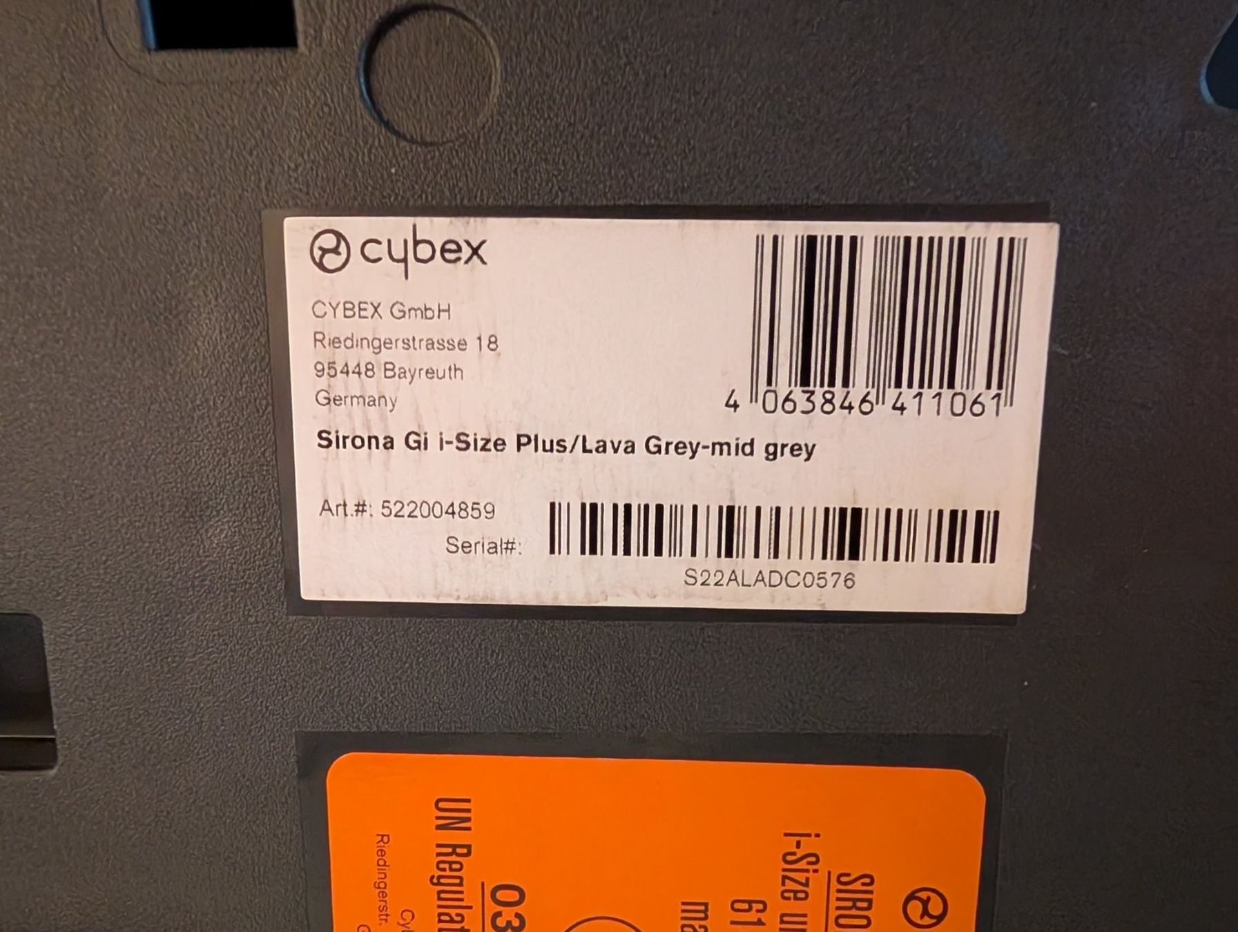 Auto-Kindersitze: Cybex Sirona Gi i-Size Plus Kindersitz lava grey – Gebraucht aus Fulenbach von mx9luk9xm 1
