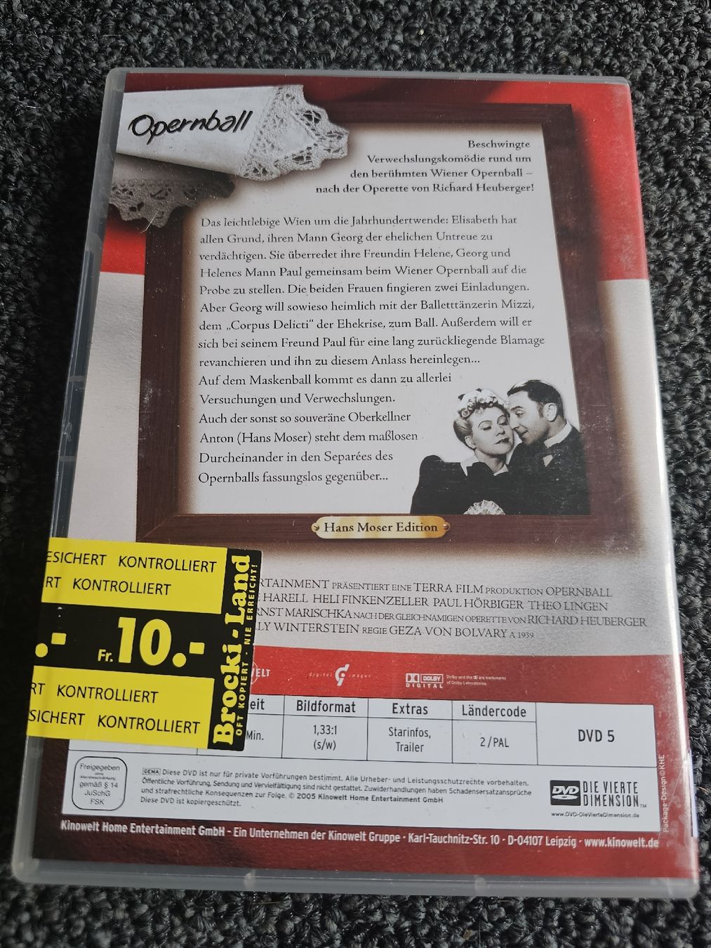 Alle DVDs: DVD Opernball (21089) – Gebraucht aus Ruswil von jan_bxl5 1
