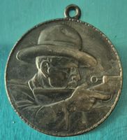 Schützentaler St. Gallen 1925 Silber mit Oese selten!