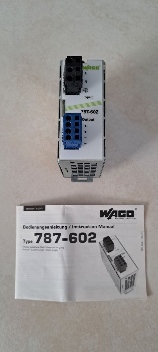 Alimentazione elettrica: ***** Wago 787-602 Netzteil Schaltnetzteil – Nuovo e nell'imballaggio originale da Villaz-St-Pierre venduto da Ubid 1