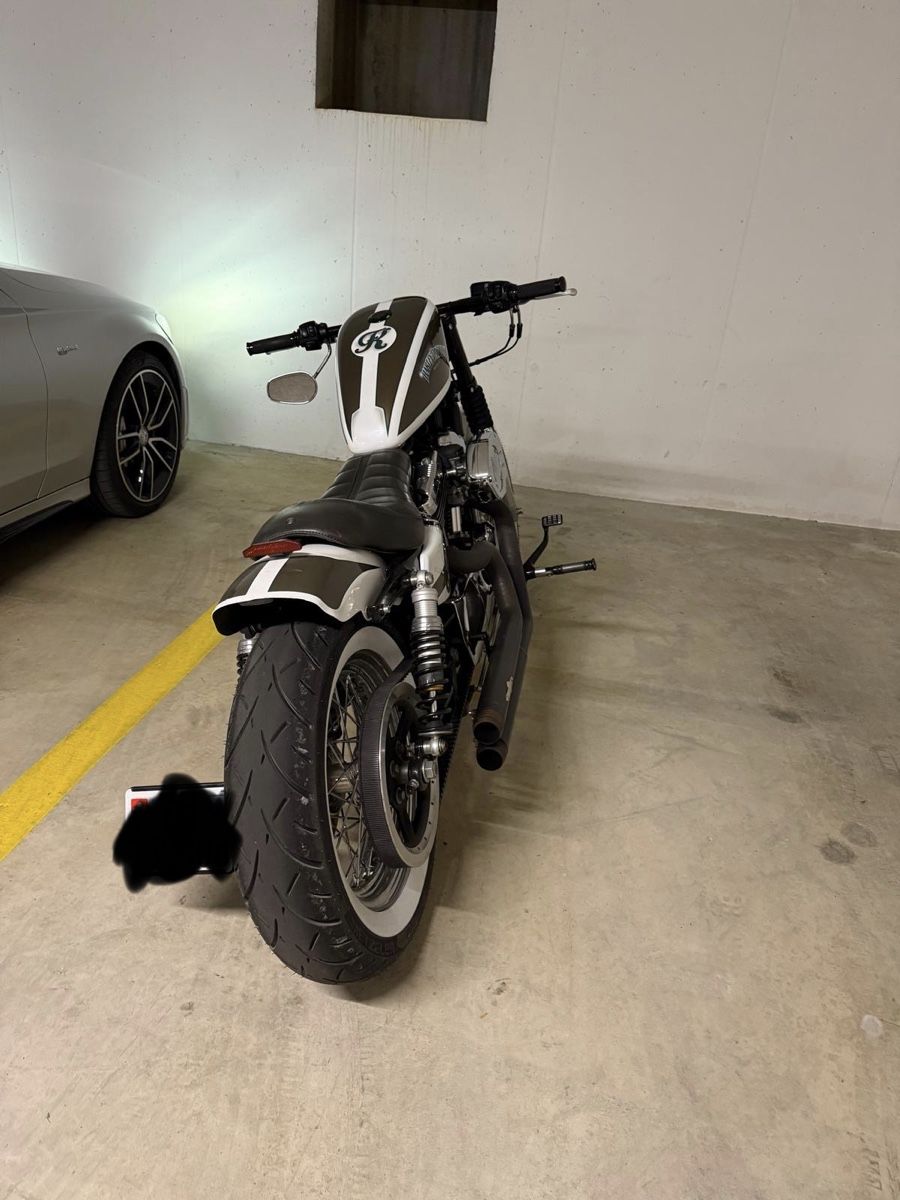 Harley-Davidson Chopper: Harley XL 1200 C Custom – Gebraucht aus eglisau von schmied1992 3