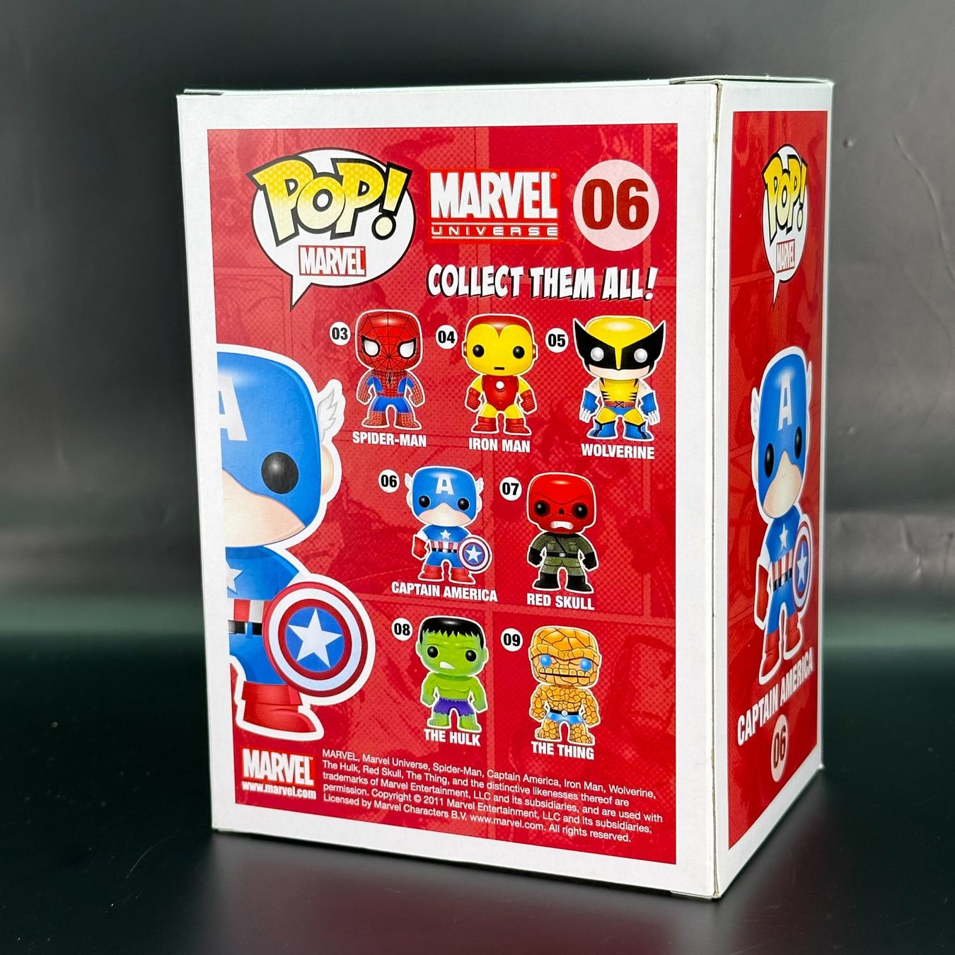Funko Statuette: Funko Pop! - Marvel - Captain America 06 – Usato da Düdingen venduto da Nerdworld 1