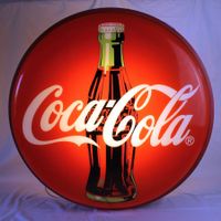 Original Coca-Cola Leuchtreklame Philips 81cm Gastro