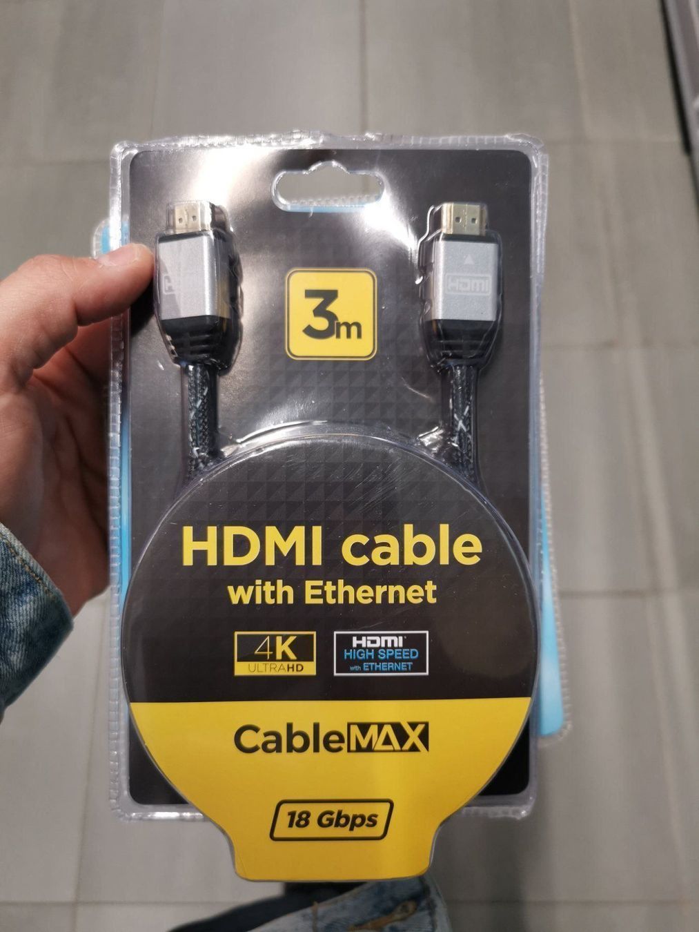 Cavi: HDMI KABEL, NEU OVP PS4 – Nuovo e nell'imballaggio originale da Schaffhausen venduto da _ALEJNA_