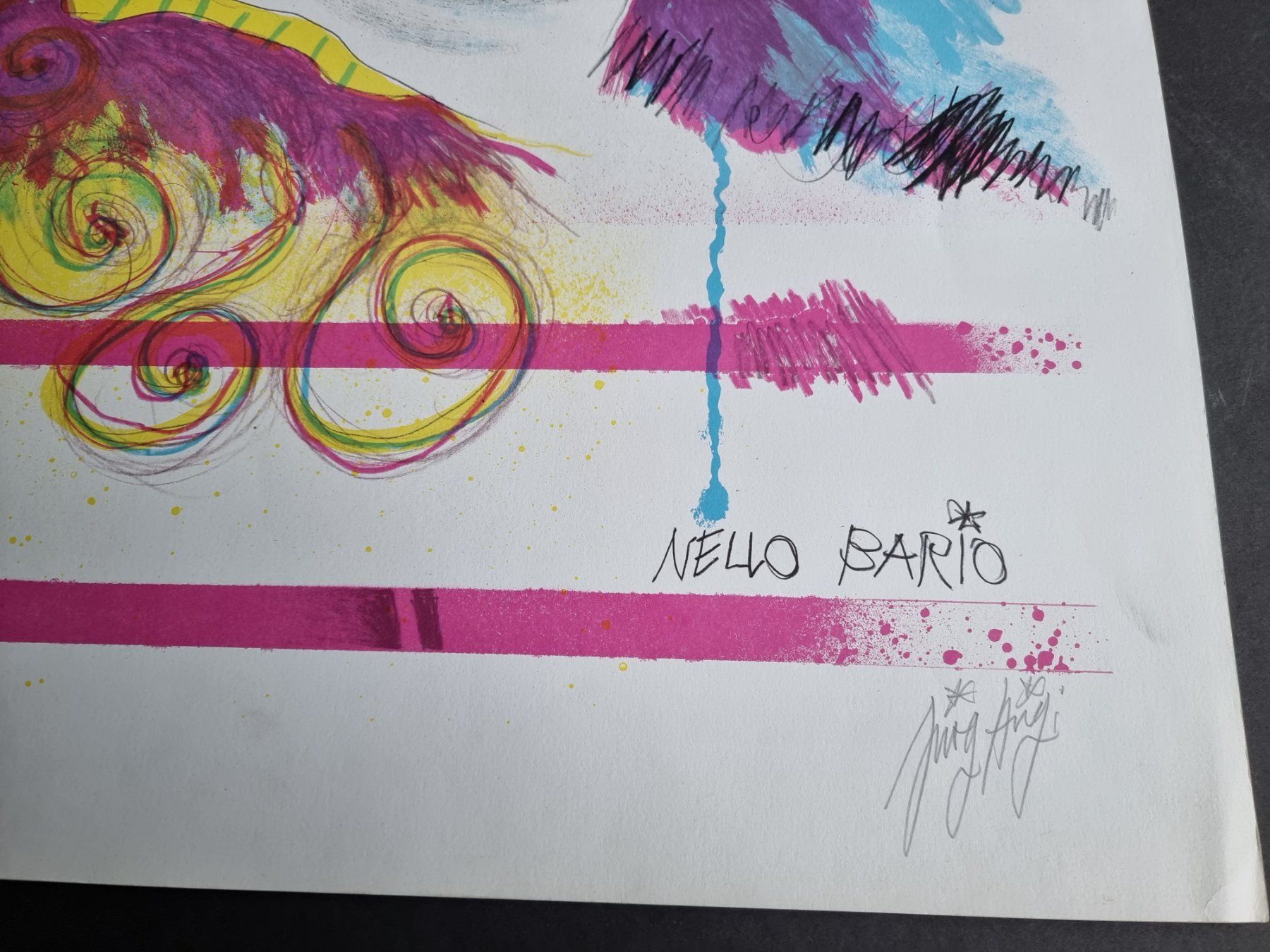 Grafica & Litografie: Jürg Hügi, LITHOGRAPHIE SIGNIERT NUMMERIERT – Usato da Gersau venduto da grafik-kunst 4