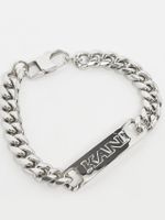 Karl Kani Armband Silber / Panzerkette Streetwear