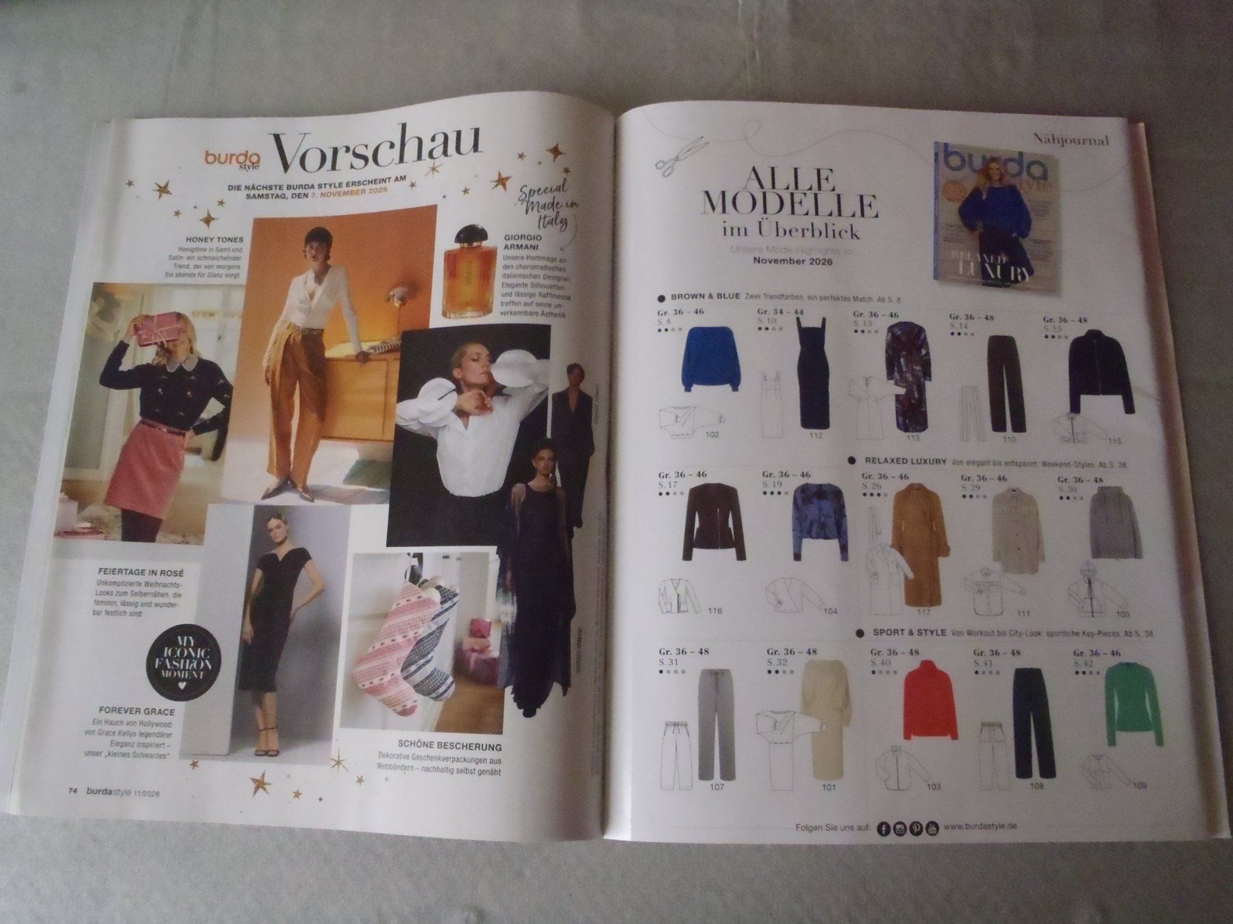 Cartamodelli: burda style – Nuovo e nell'imballaggio originale da Moosseedorf venduto da Foxred 3