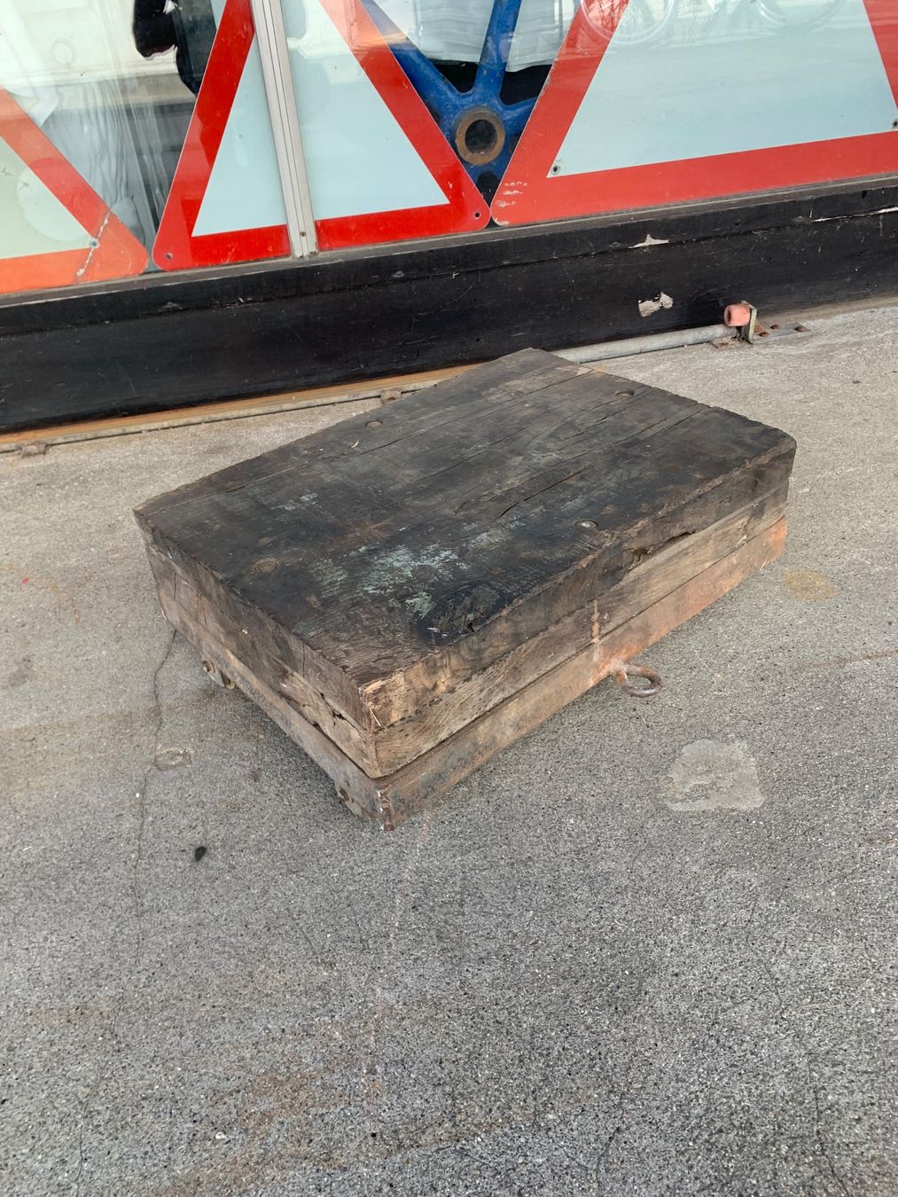 Modelleisenbahnen: Schwerlastwagen, Wagen, Rollwagen, Rollbock, massvholz, – Gebraucht aus Wiedlisbach von materialkreislauf