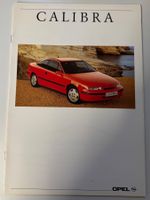 OPEL CALIBRA ORIGINAL VERKAUFSBROSCHÜRE TOP ZUSTAND, SAMMLER