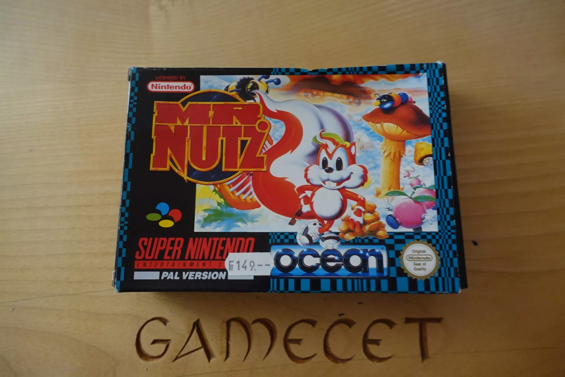Nintendo Spiele: Mr. Nutz - UK-Version – Gebraucht aus Steinach von Gamecet
