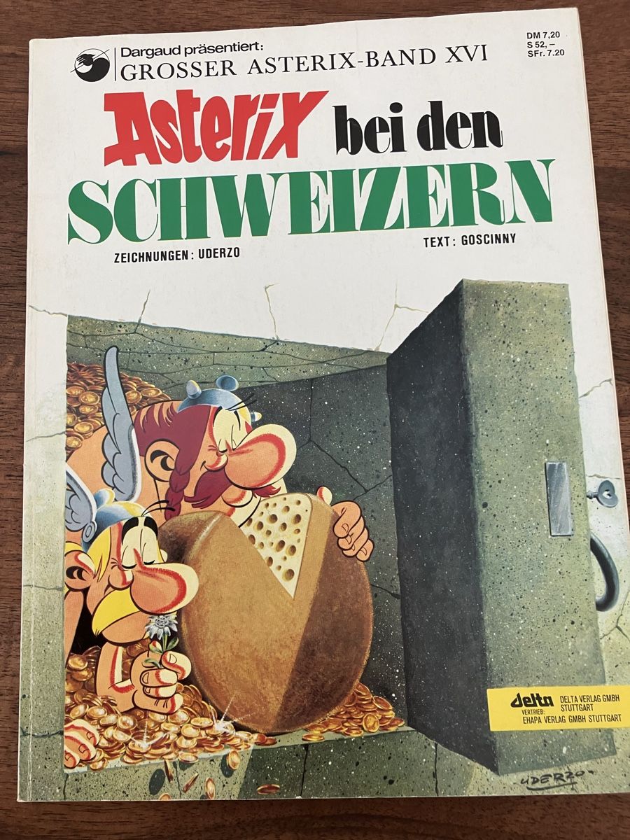 Fumetti: Asterix bei den Schweizern – Usato da Aarau venduto da Trinity730